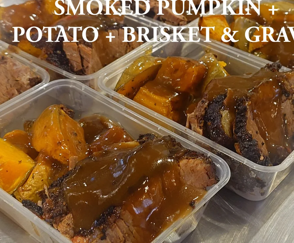 Southwest Barbecue takeaway food in containers